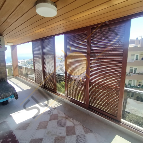  Kayar(Sürme) Güneş Kırıcı